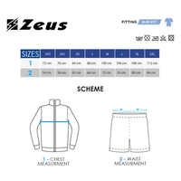 Детски Вратарски Екип ZEUS Kit GK Argo/Slim Fit Nero/Royal