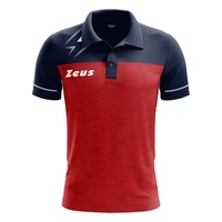 Мъжка Тениска ZEUS Polo Bikolor Rosso/Blu