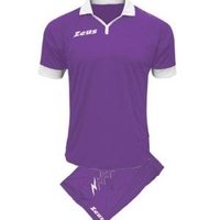 Детски Футболен Екип ZEUS Kit Scorpion Viola/Bianco