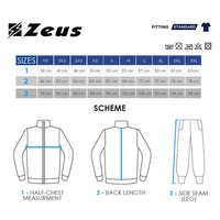 Дамски Анцуг ZEUS Tuta Training Vesuvio Blu/Rosso