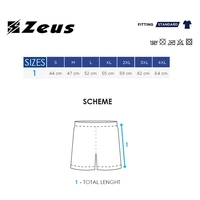 Мъжки Къси Панталони ZEUS Bermuda Train Monolith Blu