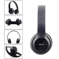 Bluetooth 5.0 безжични слушалки с микрофон, 3,5