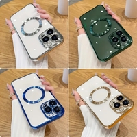 Прозрачни Магнитни Кейсове за iPhone: Високо Качество и Стил за Всички Модели от 11 до 15 Pro Max