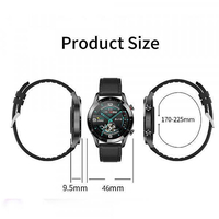Елегантен Bluetooth смарт часовниk GT-05 унисекс лек и удобен