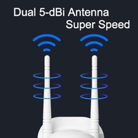 ВЪНШНА КАМЕРА С ДВЕ АНТЕНИ цветно нощно виждане Waterproof Wifi FULL HD 1080P