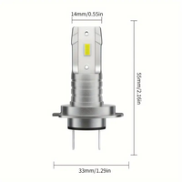 AILEO 2 бр. Н7 LED крушки