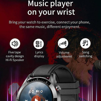 Елегантен Bluetooth смарт часовниk GT-05 унисекс лек и удобен
