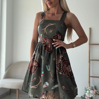 Зелена рокля Roma