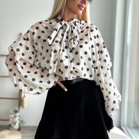 Риза Polka dots