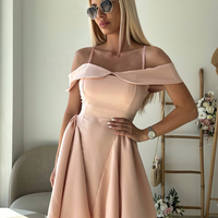 Рокля праскова