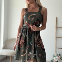 Зелена рокля Roma