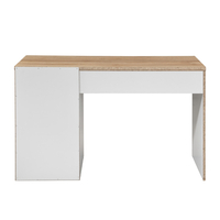 PRACTICO 120 DESK 1DRAWER CHIPBOARD WITH MELAMINE CARTA WHITE NATURAL 120x50xH76cm E1 MY