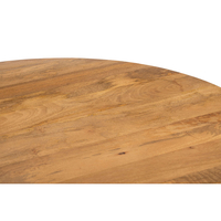 ORGANIC TABLE WOOD MANGO WALNUT IN