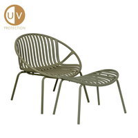 NADIN ARMCHAIR SET 2PCS PP OLIVE GREEN PRC
