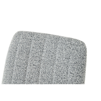 PRAGA CHAIR FABRIC GREY LIGHT METAL BLACK E1 PRC