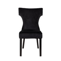 TORRO CHAIR FABRIC BLACK WOOD BLACK E1 PRC