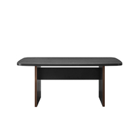 DARK TABLE MELAMINE BLACK OAK E1 TR