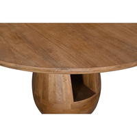 GATE TABLE WOOD MANGO NATURAL IN