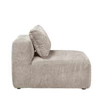 BOX ARMCHAIR EASY CLEAN FABRIC BEIGE E1 EU