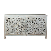 KRISNA SIDEBOARD WOOD MANGO MINT ANTIQUE WASHED 150x45xH86cm IN
