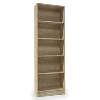 ADORNO 59 BOOKCASE MELAMINE SONOMA 59x22xH183cm E1 EU