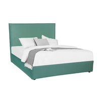 LOCA BED WITHOUT STORAGE (FOR MATTRESS 160x200cm) FABRIC MINT TEXAS18 FABRIC E1 EU