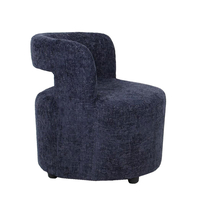MONTI ARMCHAIR FABRIC BLUE PRC