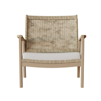 SALSA ARMCHAIR FABRIC BEIGE 74,5x73xH75,8cm VN