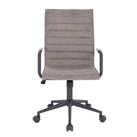 SENSO CHAIR DESK FABRIC GREY BLACK 52x60xH101,5cm
