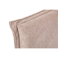 NUEZ BED MELAMINE WALNUT FABRIC GREY E1 PRC