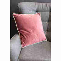 SOLID DECOR CUSHION VELVET BORDEAUX 50x50cm PRC