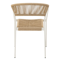MAGIC ARMCHAIR ALUMINIUM WHITE NATURAL 56x59,5xH80cm PRC