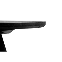 SOHO COFFEE TABLE WOOD MANGO BLACK 65x65xH45cm IN