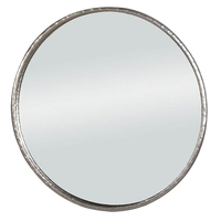 COIN MIRROR WALL METAL SILVER MAT 71,5x71,5x6cm PRC