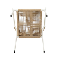 MAGIC ARMCHAIR ALUMINIUM WHITE NATURAL 56x59,5xH80cm PRC