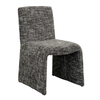 QUADRO CHAIR FABRIC GREY DARK METAL E1 PRC