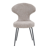 FUNGO CHAIR FABRIC BEIGE METAL BLACK E1 PRC
