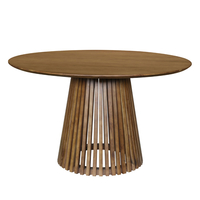 TORRE TABLE WOOD ACACIA WALNUT IN