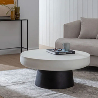 MYKONOS COFFEE TABLE MAGNESIUM OXIDE MgO WHITE BLA