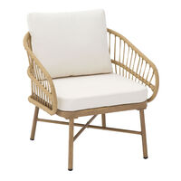 CAVE LOUNGE SET 1+2+1 ALUMINIUM NATURAL PRC
