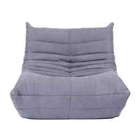 COMODO POUF FABRIC GREY LIGHT FOAM E1 PRC