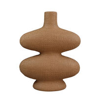 RANDI VASE POLYRESIN TERRACOTTA 31,5x14,5xH39cm PR