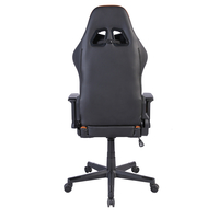 DYSKORD GAMING CHAIR DESK FABRIC BLACK NYLON CAMEL METAL 50x74xH137cm PRC