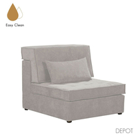 MEXICO ARMCHAIR EASY CLEAN FABRIC BEIGE E1 EU