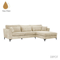 FOREVER SOFA CORNER left EASY CLEAN FABRIC Lincoln 03 E1 EU
