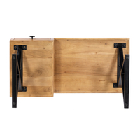 SCRIVANIA DESK WOOD ACACIA WALNUT 118x55xH78cm IN