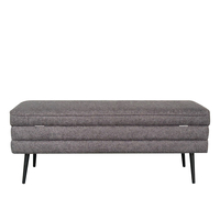 SLICES STOOL FABRIC BLACK E1 PRC