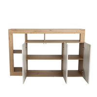 TUNUSIA SIDEBOARD MELAMINE ARTISAN OAK MARBLE 146x42xH93cm E1 EU