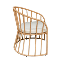 LEON ARMCHAIR RATTAN NATURAL 72x63xH76,5cm PRC