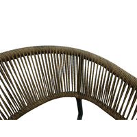 BREEZE CHAIR ALUMINIUM BLACK WALNUT 56x60x78 PRC